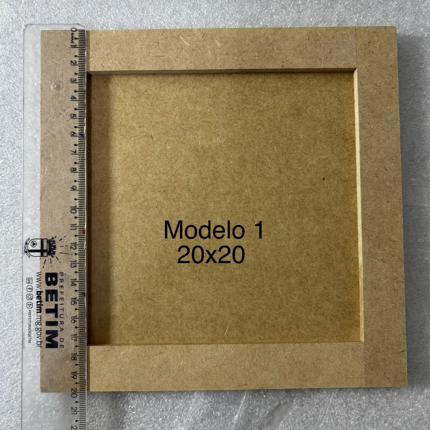 Quadro MDF Quadrado - Imagem 2